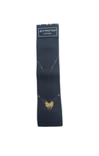 Load image into Gallery viewer, Black & gold tie dye booty band MEDIUM