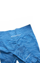 Load image into Gallery viewer, BLUE tiger stripe leggings