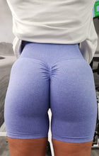 Load image into Gallery viewer, PARMAVIOLET marl scrunch shorts