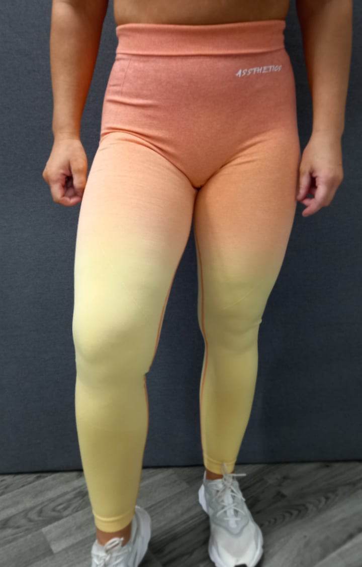 FRUIT SALAD ombre scrunch leggings