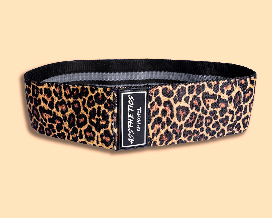 Brown leopard booty band LIGHT